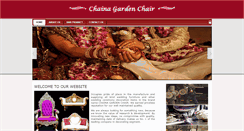 Desktop Screenshot of chainagardenchair.com